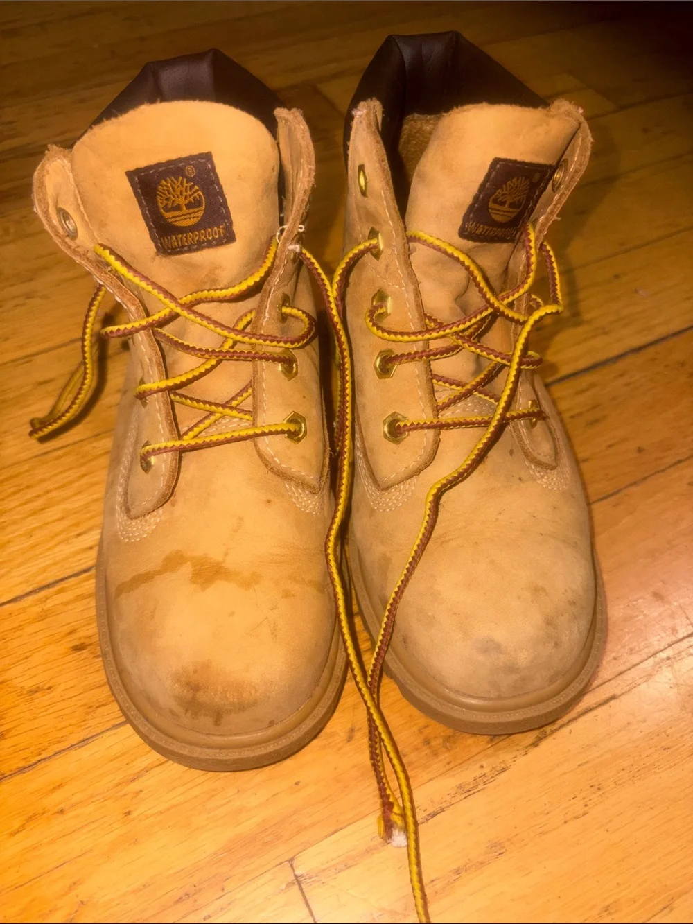 Timberland Kids Wheat Waterproof Boots sz12